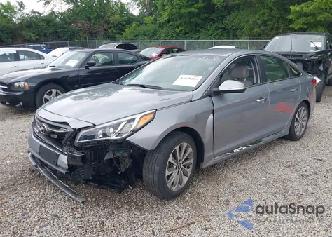 2015 Hyundai Sonata Sport from USA, damaged, VIN 5NPE34AF2FH098564